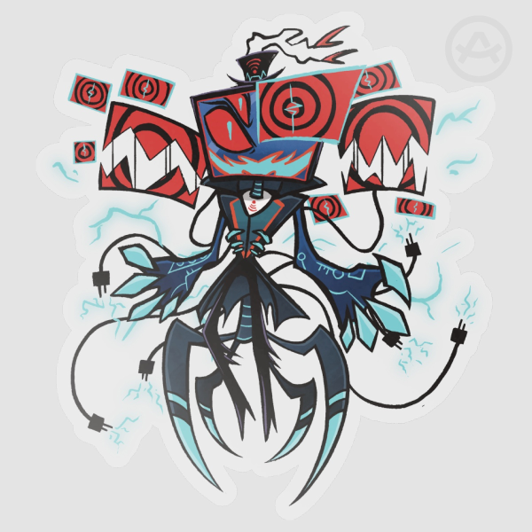 Demon Vox Sticker