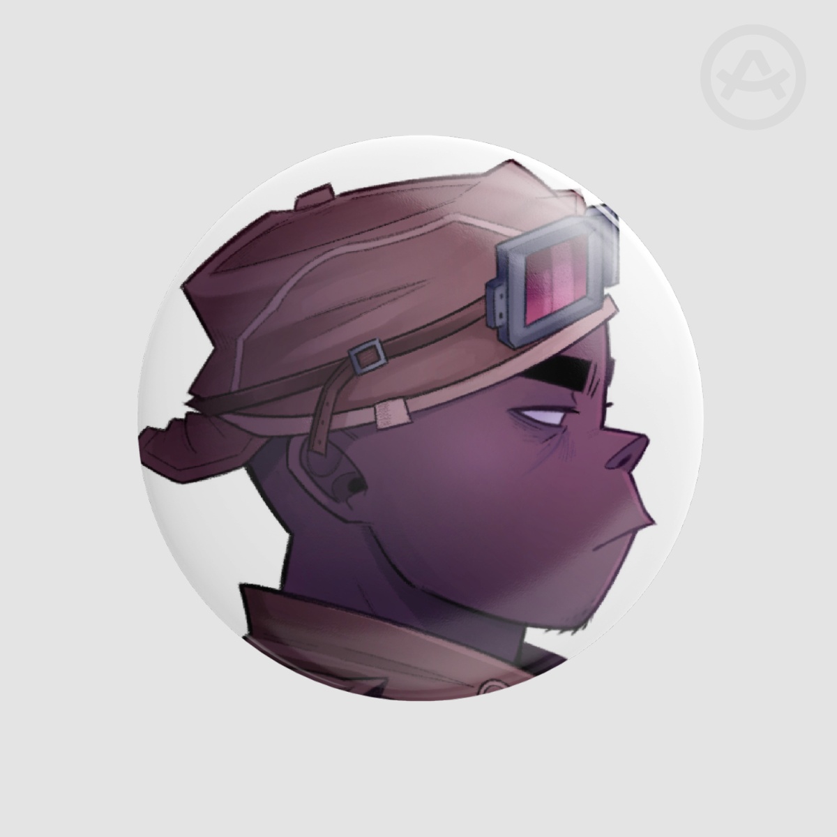 Russel (Demon Days) Pin