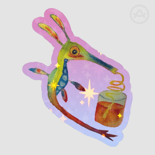seahorse with his juice!
