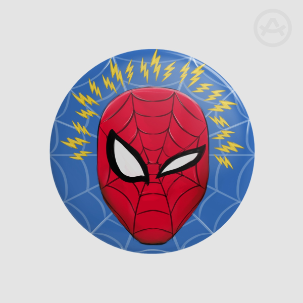 Marvel Spidey Sense Peter Parker Button Pin Badge