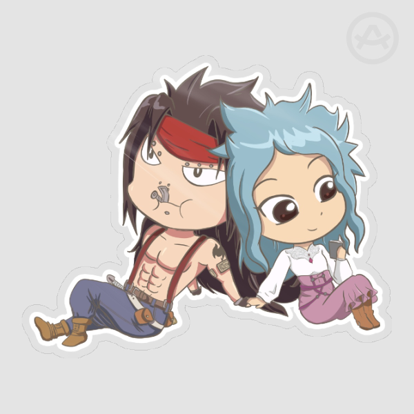 Fairy Tail - Gajevy sticker