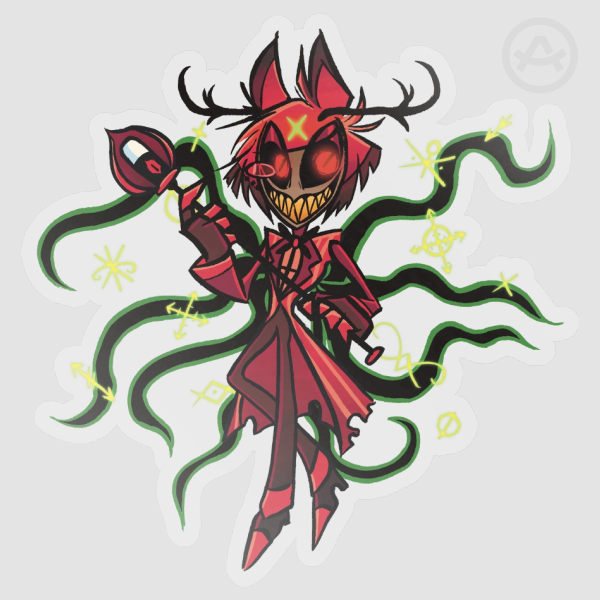 Demon Alastor Sticker