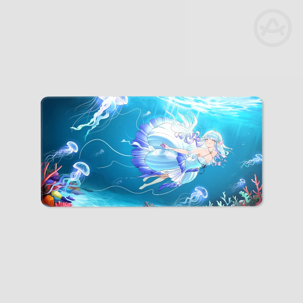 Jellyfish Princess Desk Pad