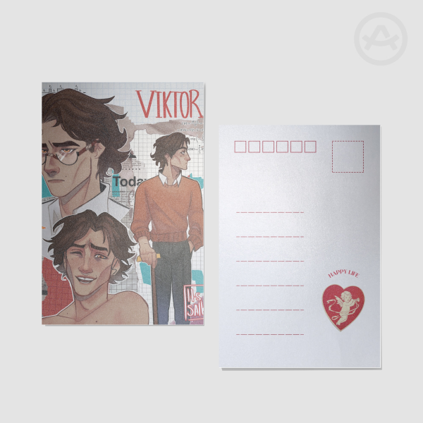 Viktor! Arcane Postcard