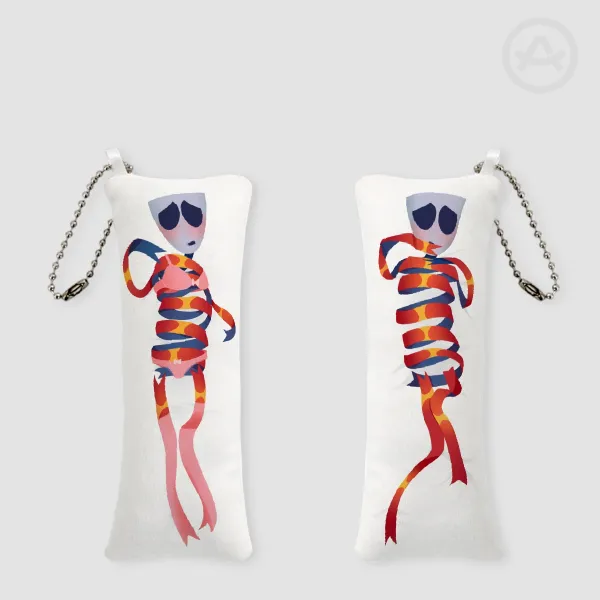 Gangle TADC Mini Body Pillow Keychain