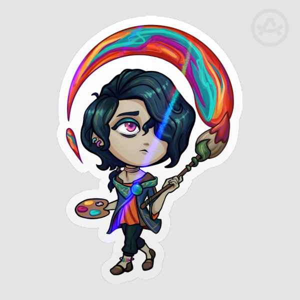 Chibi Hwei Sticker (2.5")