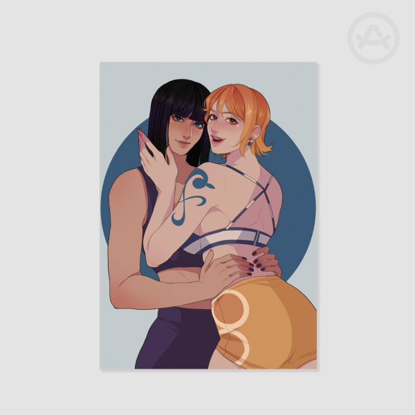 Nami & Robin - A5 Print