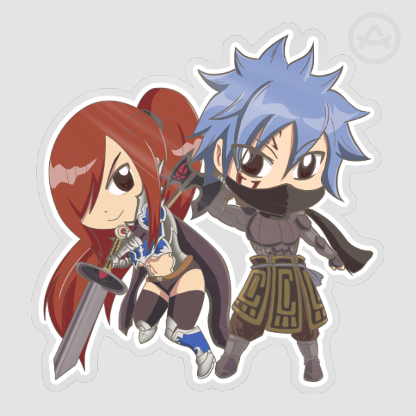 Fairy Tail - Jerza sticker