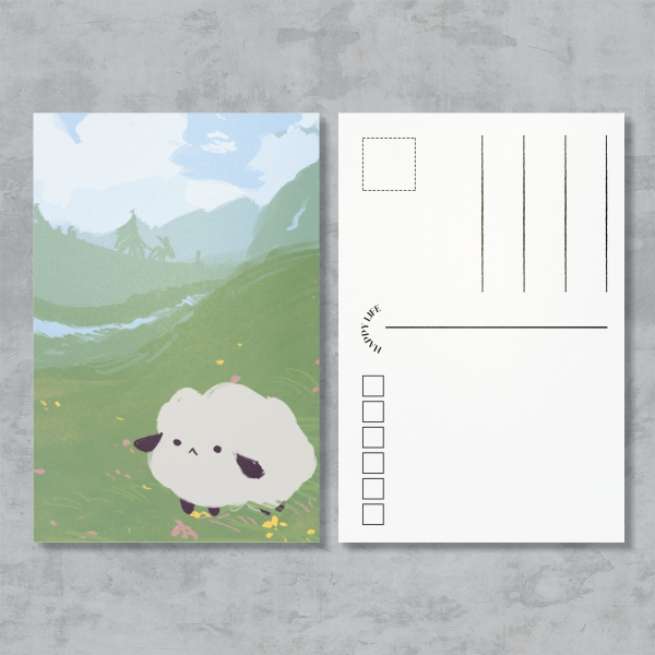 Sheep [Postcard]
