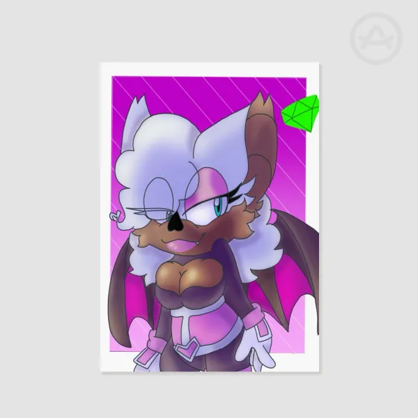 Rouge The Bat-Poster