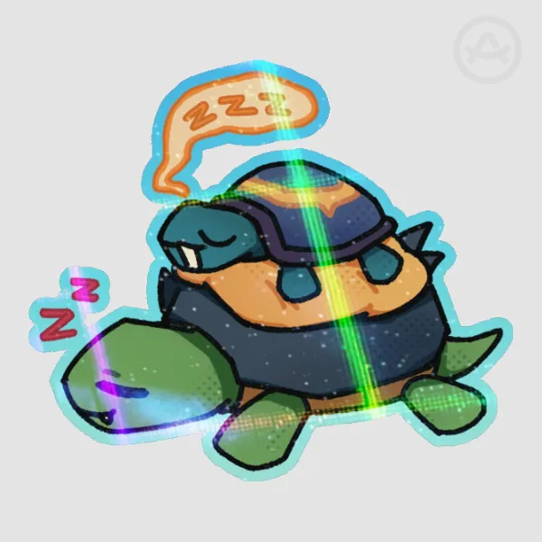 Sleeping Baby Rottmnt Sticker