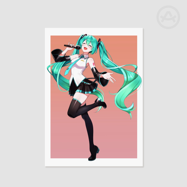 Performance Miku Print