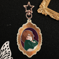 [ OC ] Helio - wood keychain