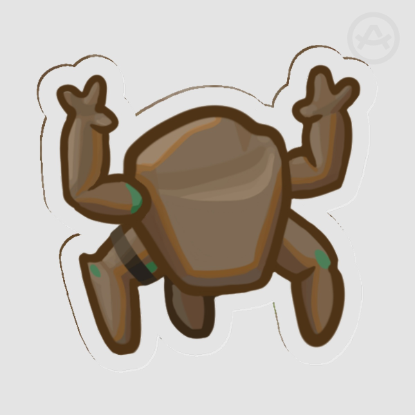 Rocky Amaze Acrylic Pin