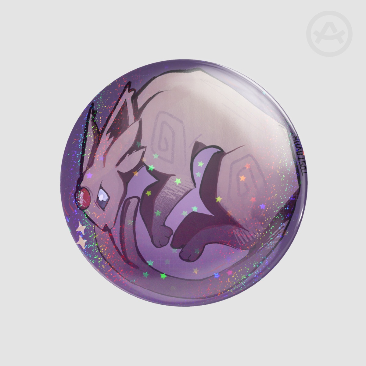 Espeon Pokemon Button Pin
