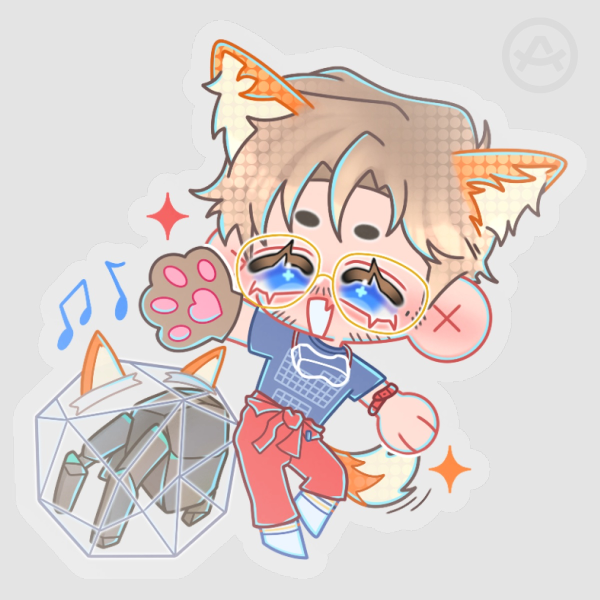 Ryland Grace Rocky PROJECT HAIL MARY Clear PET Vinyl Die Cut Sticker | Ryan Gosling RGCU
