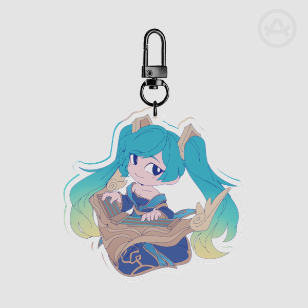 [LoL] Sona Keychain
