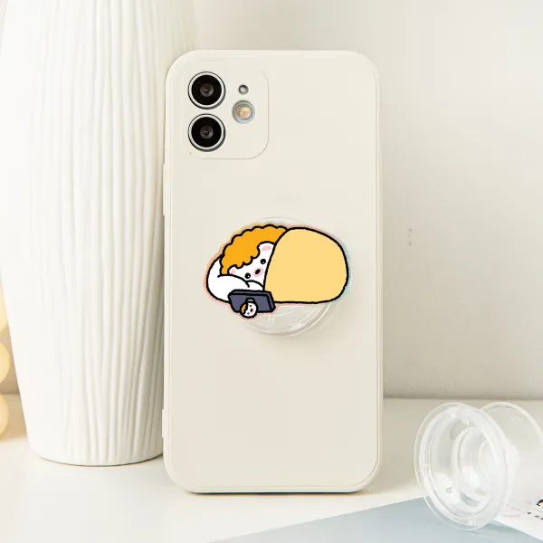 Heho Sleep All Day - Acrylic Airbag Phone Holder