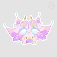 Kibi cri || Die Cut Stickers