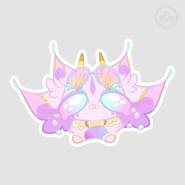 Kibi cri || Die Cut Stickers