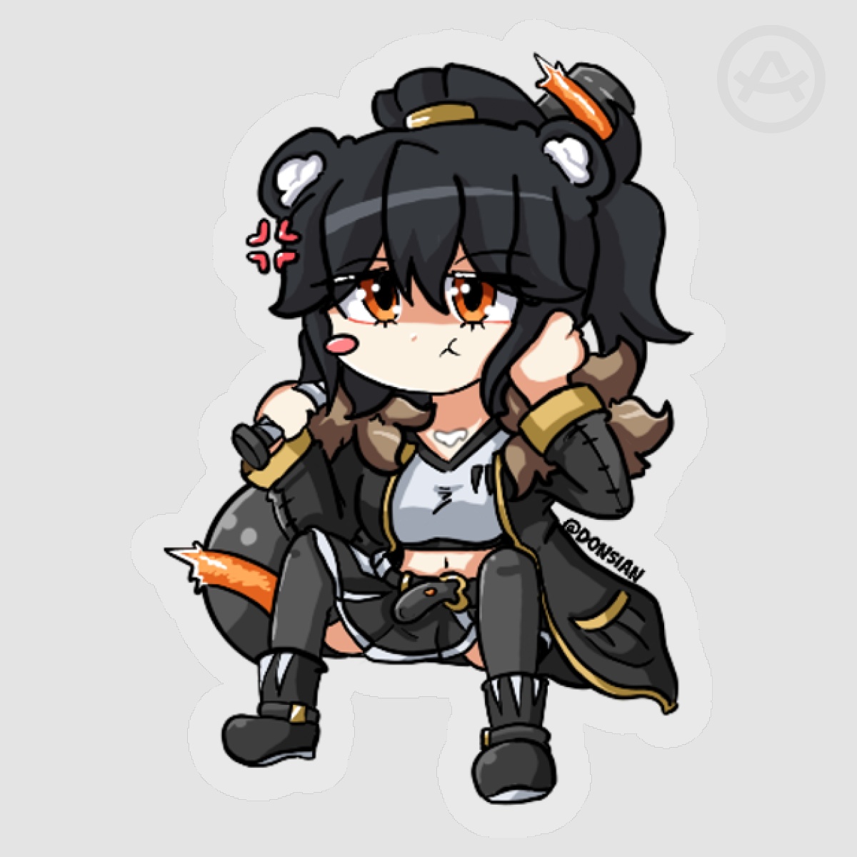 Lunursine: Tsume Sticker