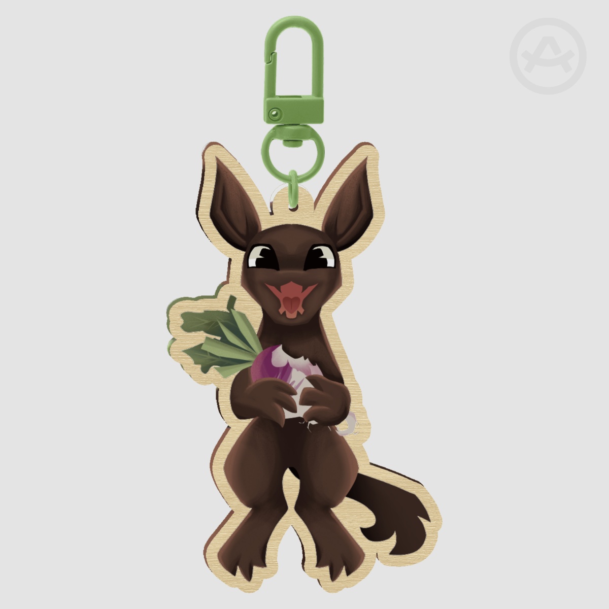 Puca Wood Keychain