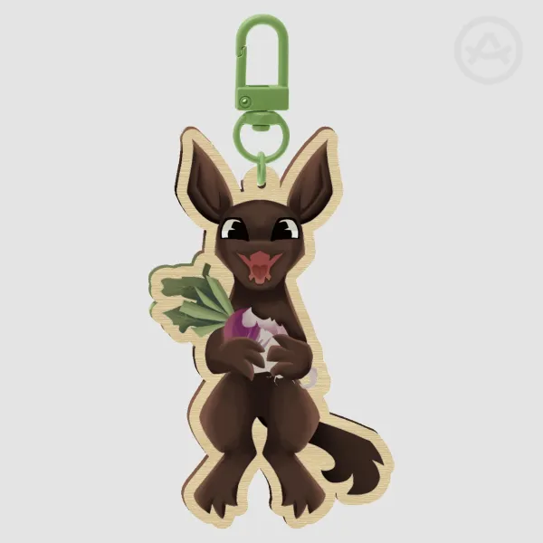 Puca Wood Keychain