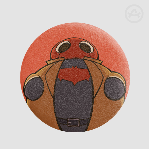 Fatson Plush Badge
