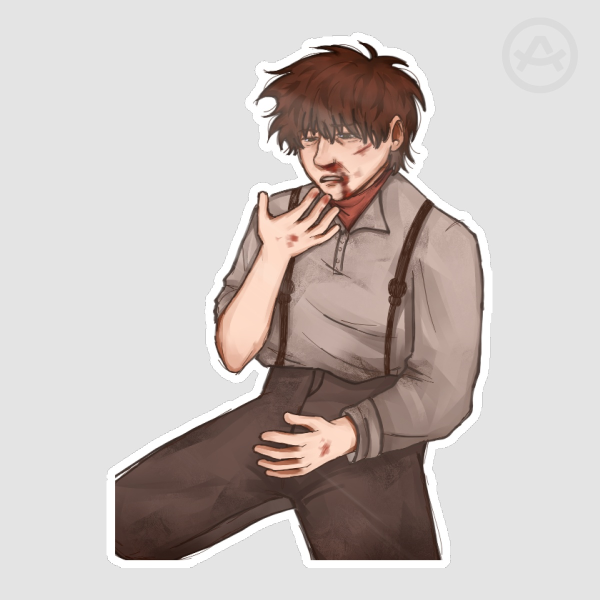 bloody orpheus sticker