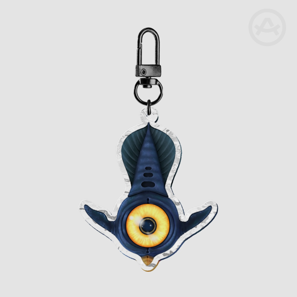 Peeper Subnautica Acrylic Wave Keychain