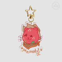 Meowdy Keychain