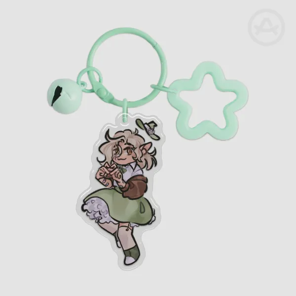 Yuriko apoxy keychain
