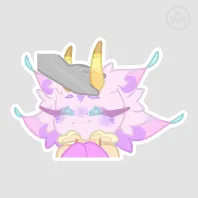Kibi patpat || Die Cut Sticker