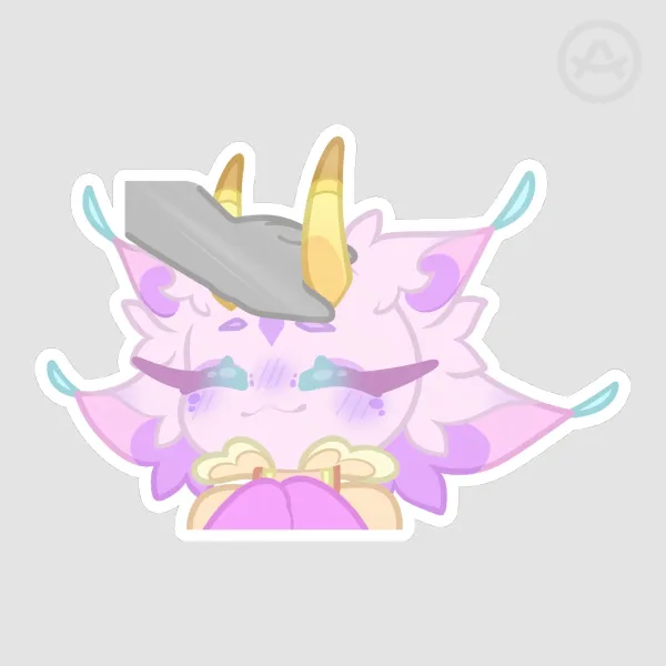 Kibi patpat || Die Cut Sticker