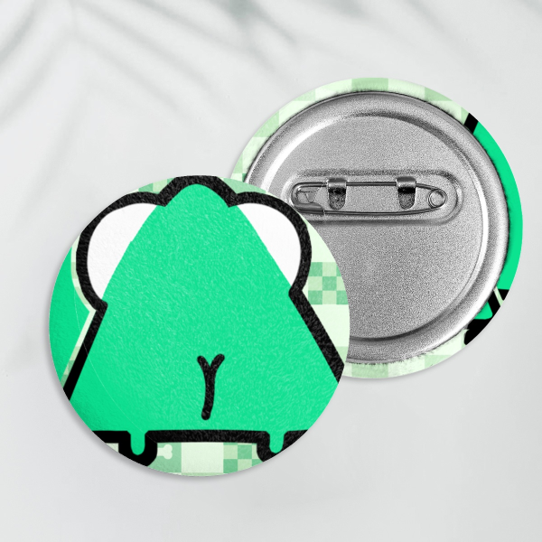 ACGgoods Mascot Little A Plush Badge