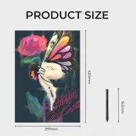 Butterflies and Roses - Mason Papilio - In Universe Poster