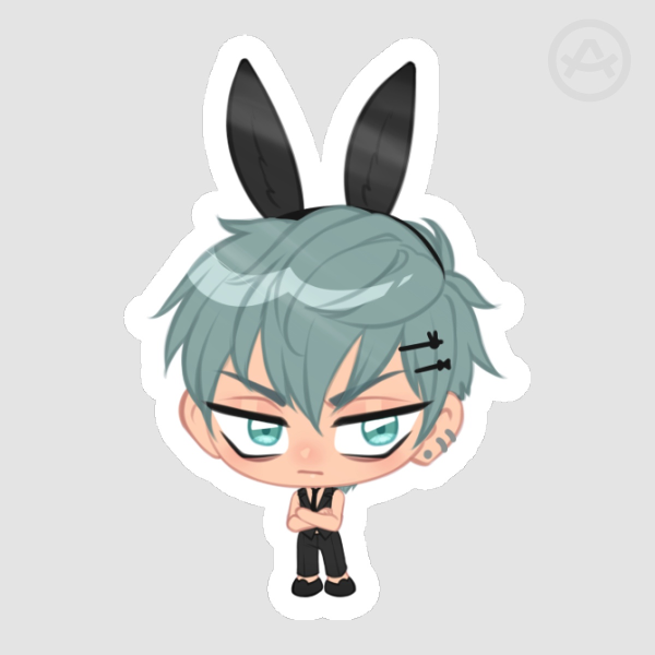 Bunny Till Chibi Sticker