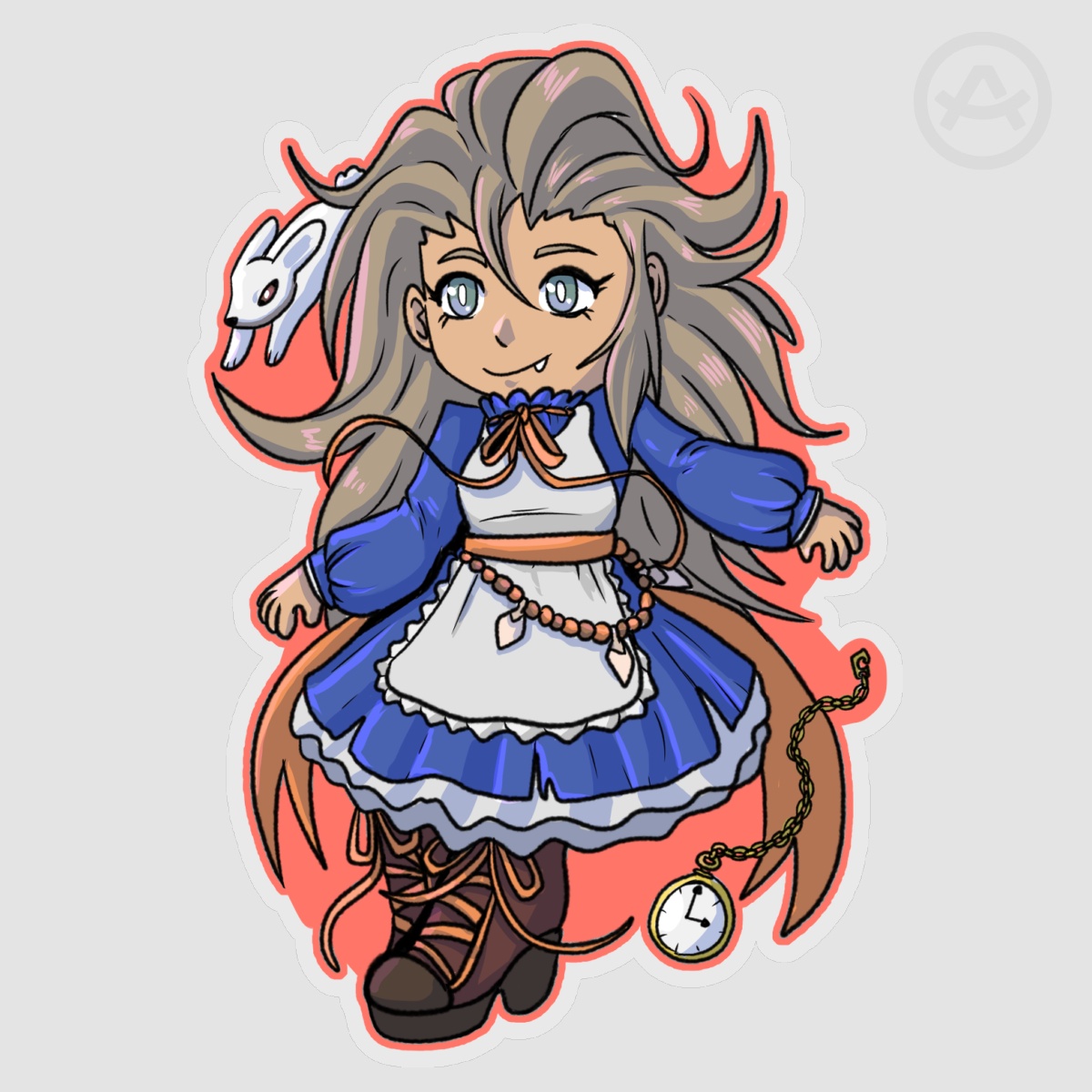 Wonderland Sada Sticker