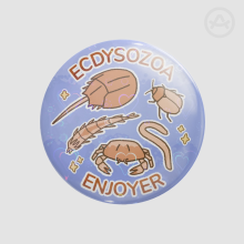"Ecdysozoa Enjoyer" Biology Badge
