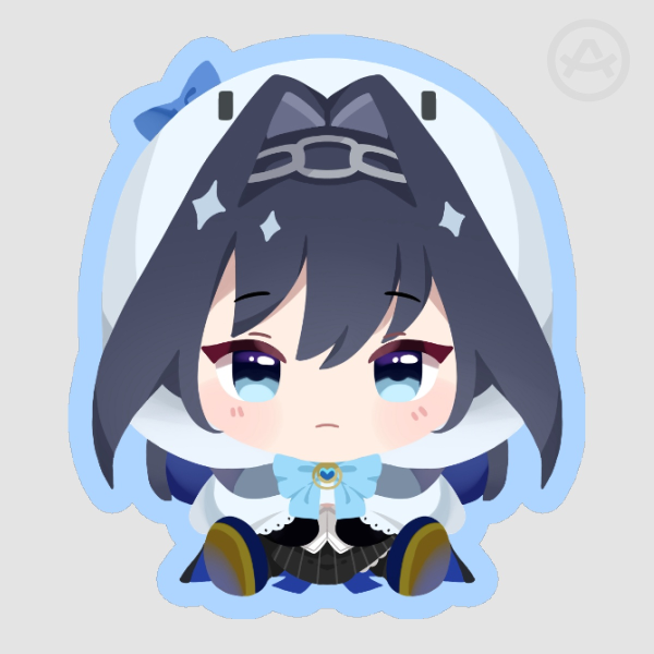 Ouro Kronii - MochiMochi Sticker