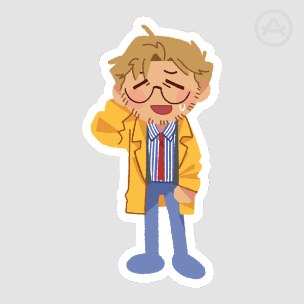 Ryland Grace (PHM) die cut sticker
