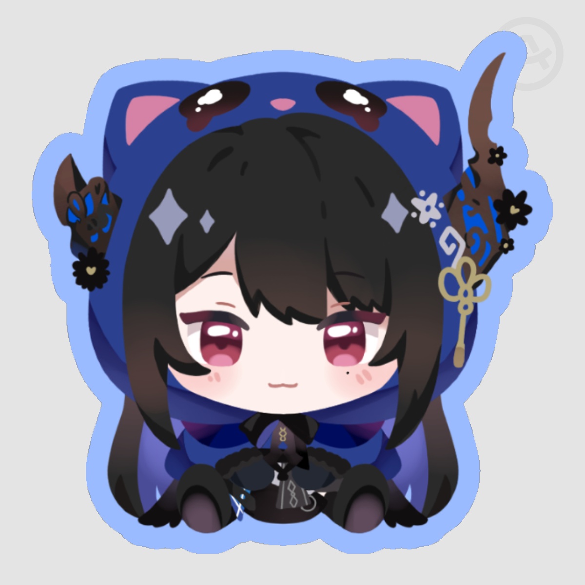 Nerissa Ravencroft - MochiMochi Sticker
