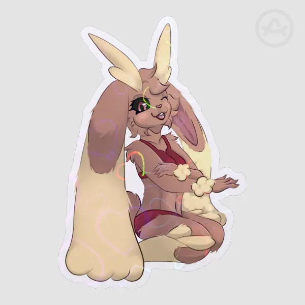 Lopunny Pokemon Die Cut Sticker