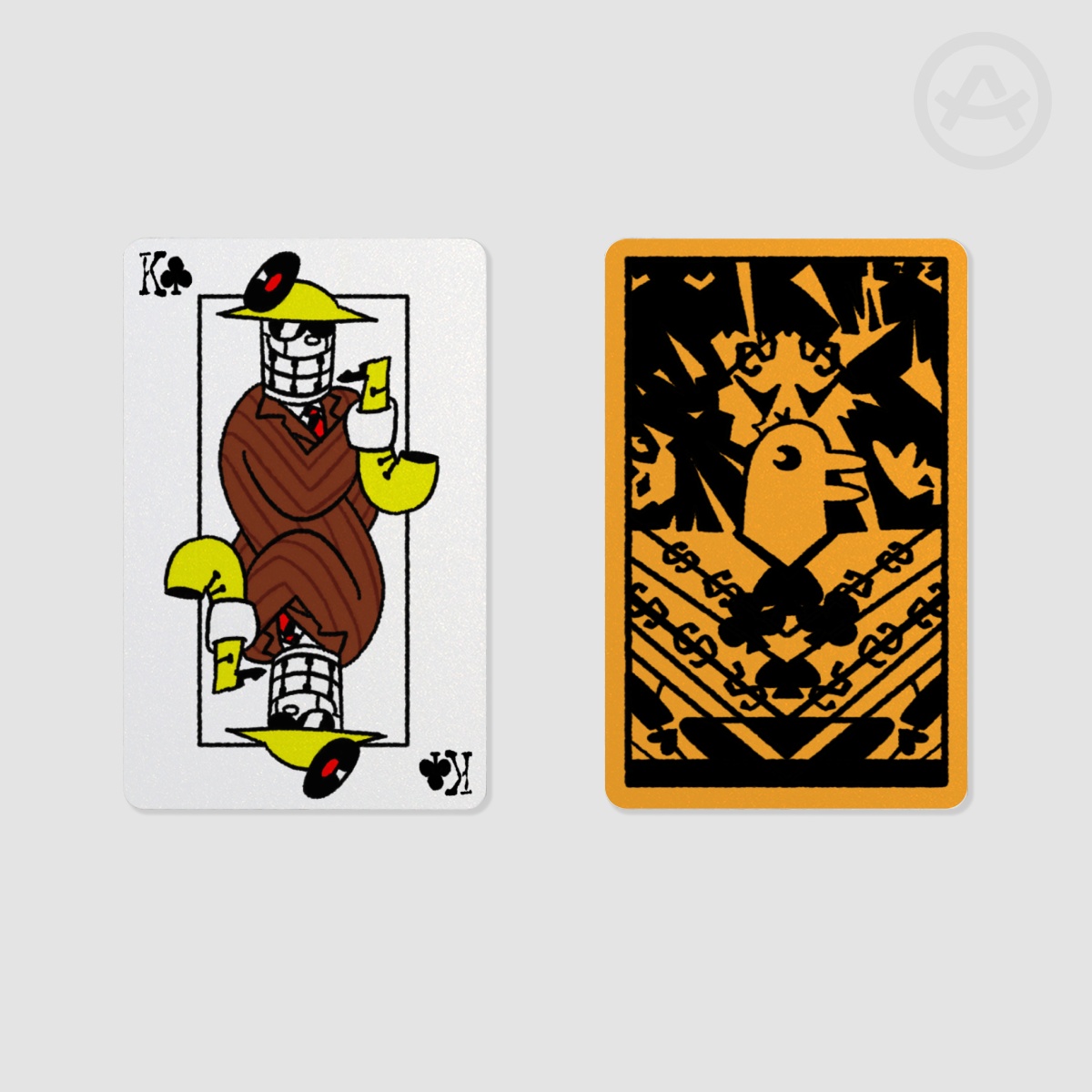 Major Player King of Clubs - Pearl Paper Photocard