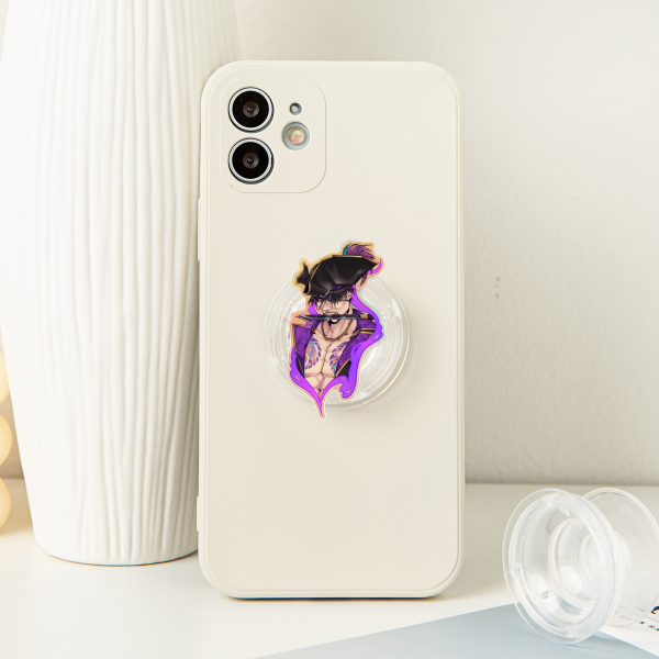 Captain Majima Acrylic Airbag Phone Holder - 1.96"(50mm), Rainbow