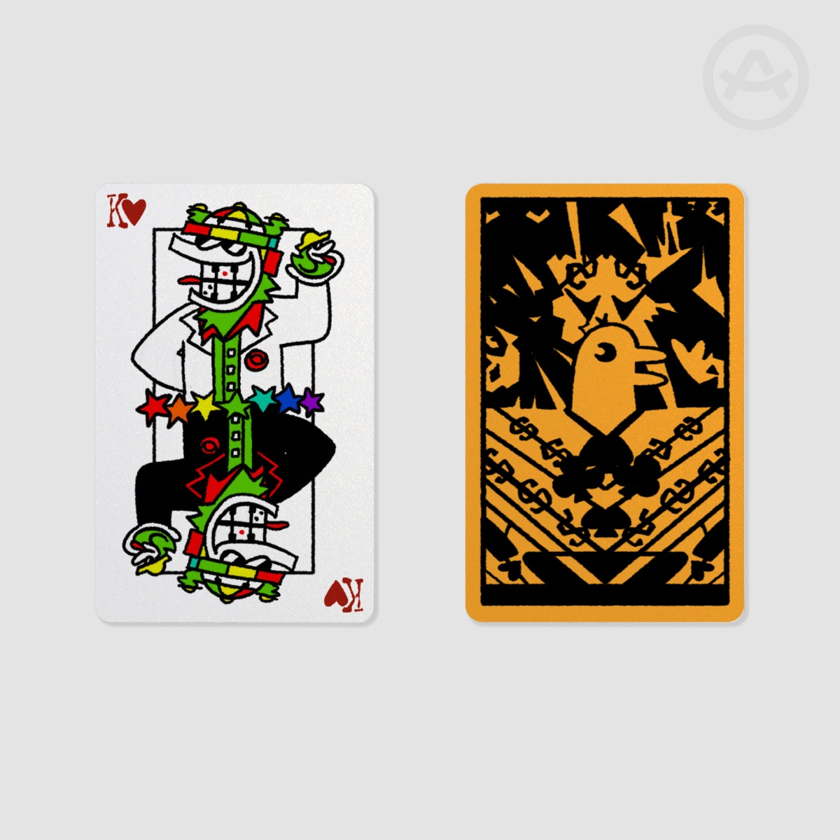 High Roller King of Hearts - Pearl Paper Photocard