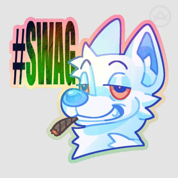 #SWAG furry sticker