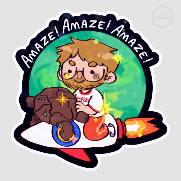 PROJECT HAIL MARY - Grace and Rocky Sticker