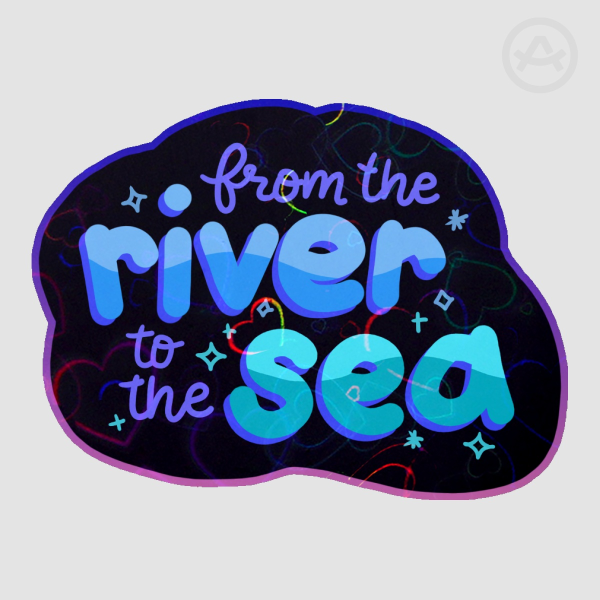 Cleave - From the River to the Sea sticker