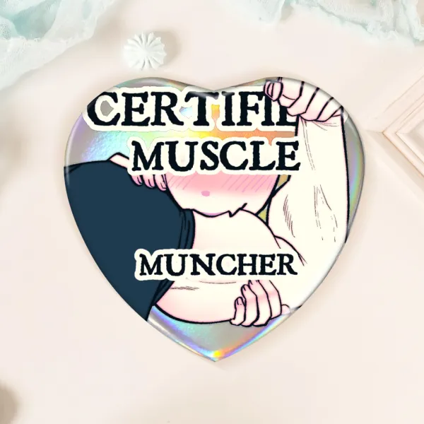 Certified Muscle Muncher holographic-pin